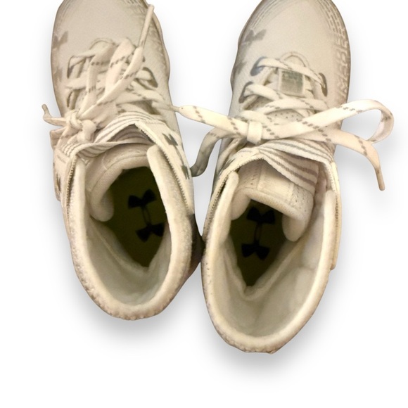 Under Armour Boys‎ Highlight Franchise JR White Football Cleats Sz 13 NEW - Picture 8 of 10